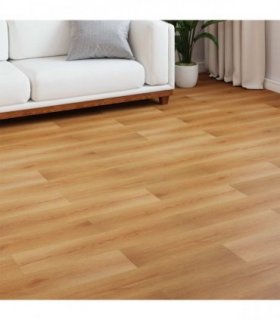 vidaXL Laminate Flooring 5 pcs Light Beige 101 x 20 x 0.8 cm