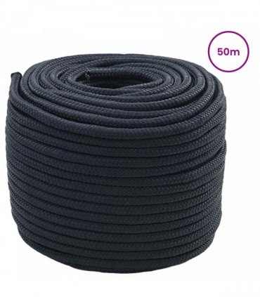 vidaXL Boat Rope Royal Blue 50 m Polyester