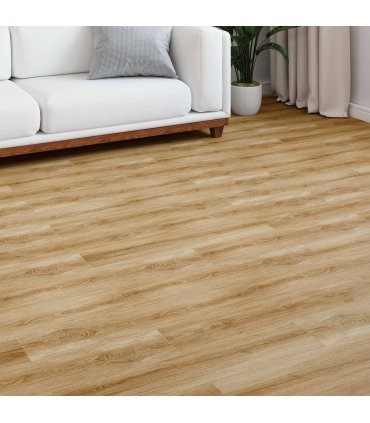 vidaXL Laminate Flooring 15 pcs Rustic Brown 101 x 20 x 0.8 cm