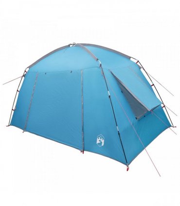 vidaXL Cabin Tent with Roof Blue 300 x 210 x 156 cm Polyester