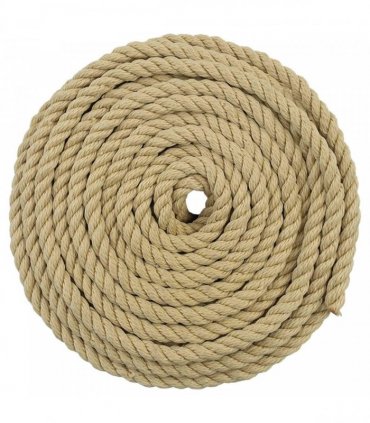 vidaXL Boat Rope 25 m 1 Natural PP