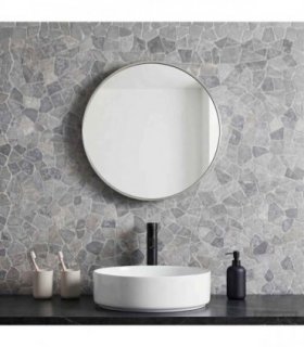 vidaXL Mosaic Tiles Light Grey 30 x 30 cm Marble