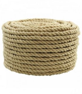 vidaXL Boat Rope 100 m 1.2 Natural PP