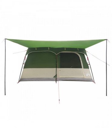 vidaXL Family Tent Green 500 x 400 x 230 cm Polyester and Steel