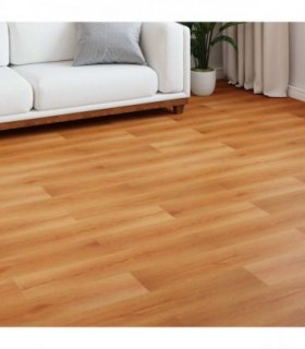 vidaXL Laminate Flooring 5 pcs Beige 101 x 20 x 0.8 cm Engineered wood