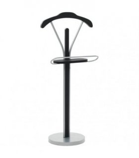 vidaXL Suit Stand 45x35x107 cm Black and Grey