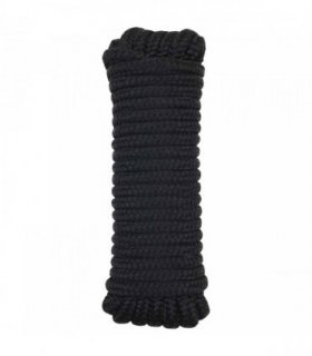 vidaXL Boat Rope 9 m 1.2 Black Polyester