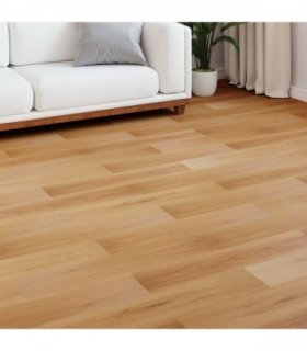 vidaXL Laminate Flooring 5 pcs Natural Bamboo 101 x 20 x 0.8 cm