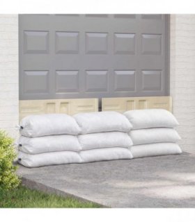 vidaXL Woven Sacks 50 pcs White 60 x 100 cm PP