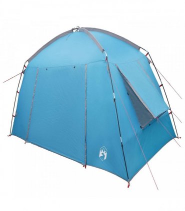 vidaXL Cabin Tent with Roof Blue 210 x 210 x 138 cm Polyester