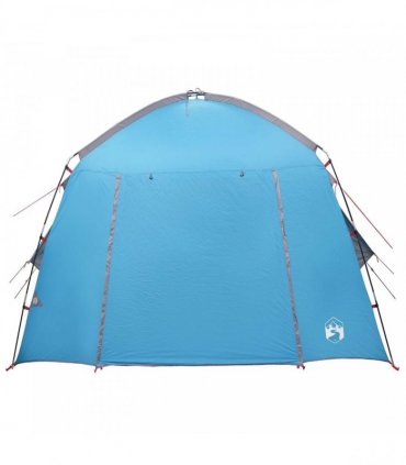 vidaXL Cabin Tent with Roof Blue 210 x 210 x 138 cm Polyester