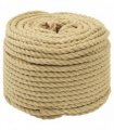 vidaXL Boat Rope 25 m 0.8 Natural PP