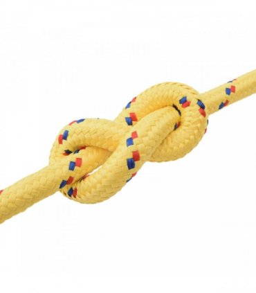 vidaXL Boat Rope 25 m 4 Yellow PP