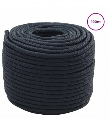 vidaXL Boat Rope Royal Blue 100 m Polyester