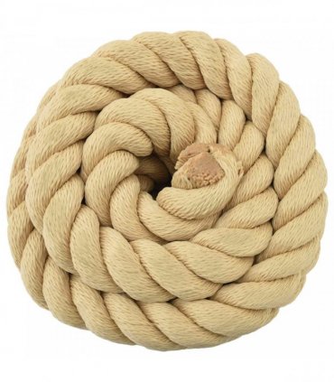 vidaXL Boat Rope 25 m 3 Natural PP