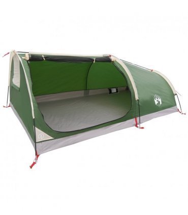 vidaXL Hiking Tent Water-Resistant 1-Person 1-Person Green