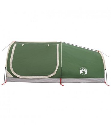 vidaXL Hiking Tent Water-Resistant 1-Person 1-Person Green