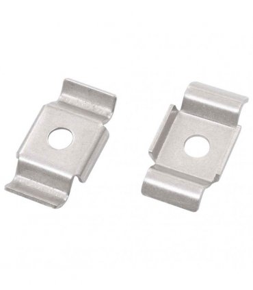 vidaXL Butterfly Fence Clips 50 pcs Stainless Steel