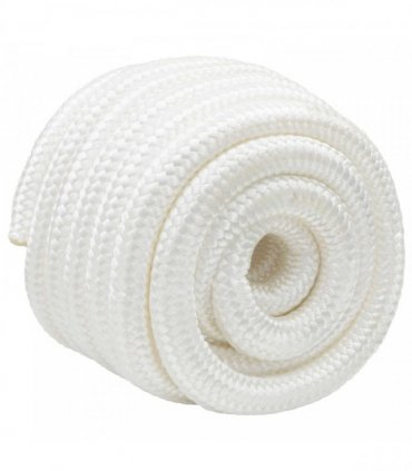 vidaXL Boat Rope 25 m 4 White PP