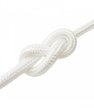 vidaXL Boat Rope 25 m 4 White PP