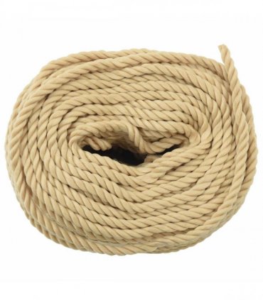 vidaXL Boat Rope 50 m 0.6 Natural PP