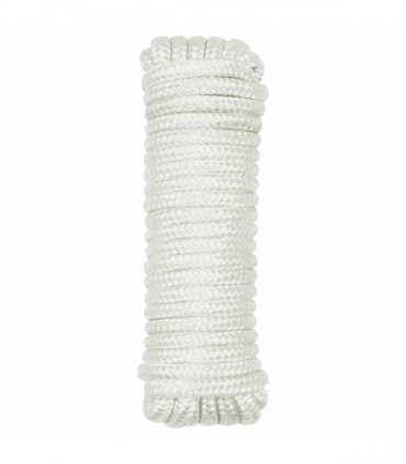vidaXL Boat Rope 6 m 1 White Polyester