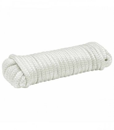 vidaXL Boat Rope 6 m 1 White Polyester