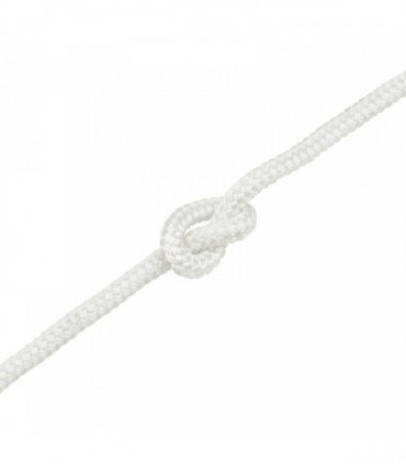 vidaXL Boat Rope 6 m 1 White Polyester