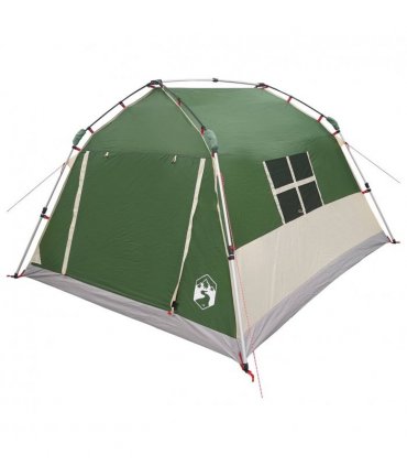 vidaXL Instant Tent Water-resistant 3-Person 3-Person Green