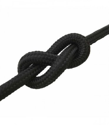 vidaXL Boat Rope 10 m 6 Black PP