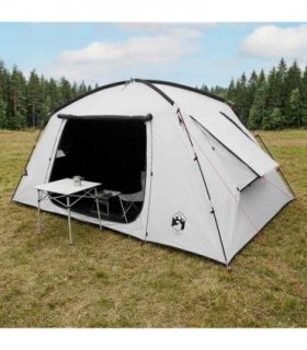vidaXL Cabin Tent White Blackout 400 x 210 x 180 cm Polyester