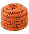 vidaXL Boat Rope 50 m 3 Orange PP