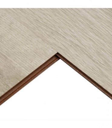 vidaXL Laminate Flooring 5 pcs Whitewashed Brown 101 x 20 x 0.8 cm