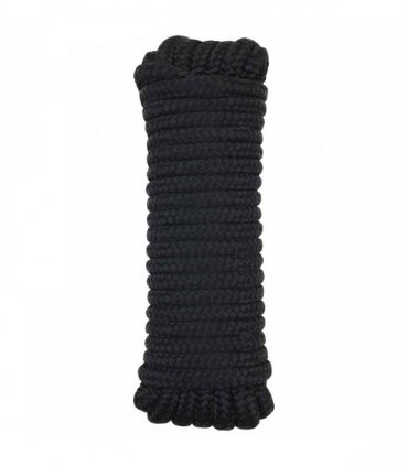 vidaXL Boat Rope 12 m 1 Black Polyester