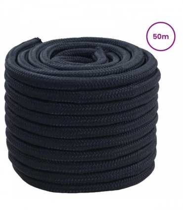 vidaXL Boat Rope Royal Blue 50 m Polyester