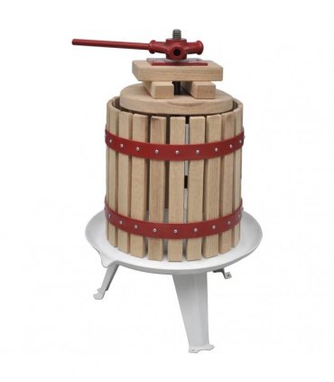 vidaXL 2 Piece Fruit & Wine Press and Crusher Set