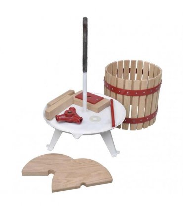 vidaXL 2 Piece Fruit & Wine Press and Crusher Set