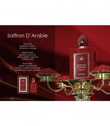 Saffron D’Arabie by Adyan – Extrait de Parfum (100ml)