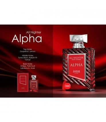 All Nighter Alpha by Anfar – Extrait de Parfum (100ml)