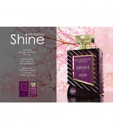 All Nighter Shine by Anfar – Extrait de Parfum (100ml)
