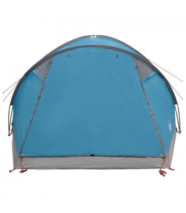 vidaXL Cabin Tent with Roof Blue 6-Person Polyester and Steel