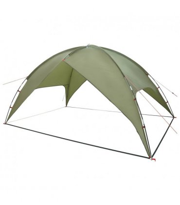 vidaXL Camping Tent with Rainfly Water-resistant Dome Olive Green