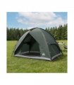 vidaXL Camping Tent with Rainfly Water-resistant Dome Army Green