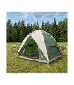 vidaXL Camping Tent with Rainfly Water-resistant Dome Green