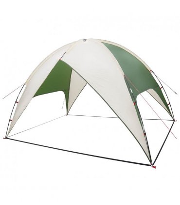 vidaXL Camping Tent with Rainfly Water-resistant Dome Green