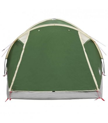 vidaXL Cabin Tent with Roof Green 6-Person Polyester and Steel