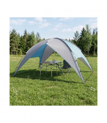 vidaXL Camping Tent with Rainfly Water-resistant Dome Blue