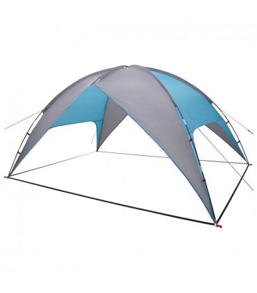 vidaXL Camping Tent with Rainfly Water-resistant Dome Blue