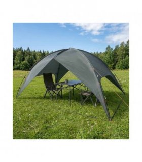 vidaXL Camping Tent with Rainfly Water-resistant Dome Army Green