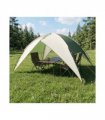 vidaXL Camping Tent with Rainfly Water-resistant Dome Green